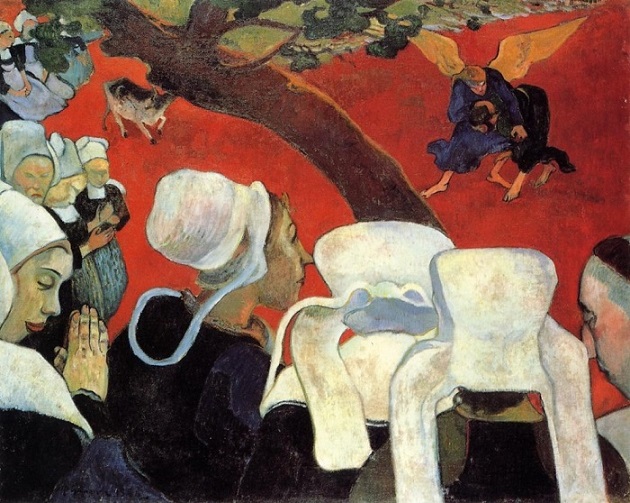 Paul Gauguin - 'Het visioen na de preek'.jpg
