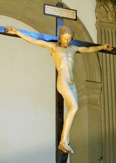 'Crucifix' 1492. Michelangelo..JPG