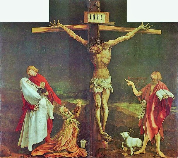 'De Kruisiging' 1517. Matthias Grünewald..jpg
