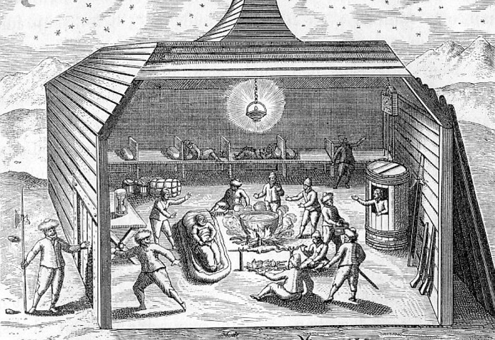 Nova Zembla 'Behouden Huys' 1880