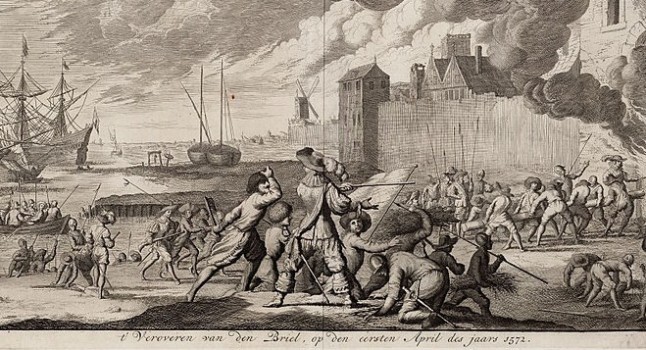 Jan Luyken – De inname van Den Briel