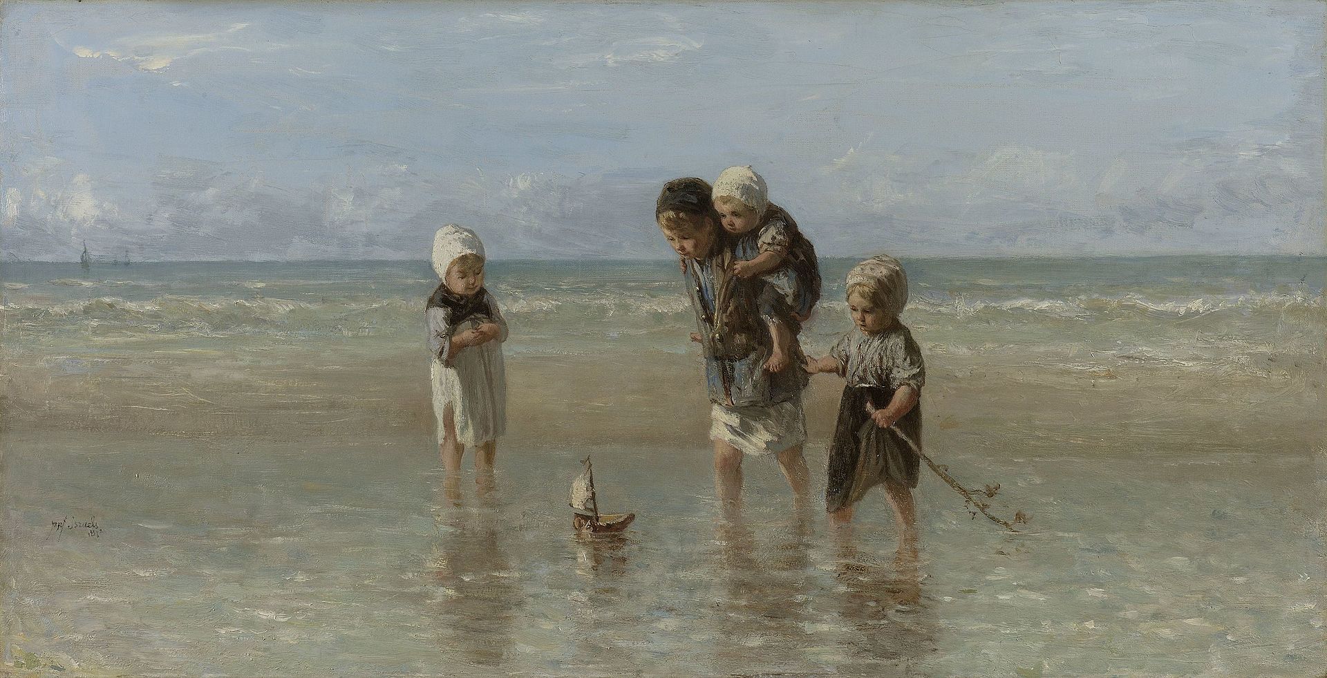 Kinderen der zee 1872-Jozef Israëls