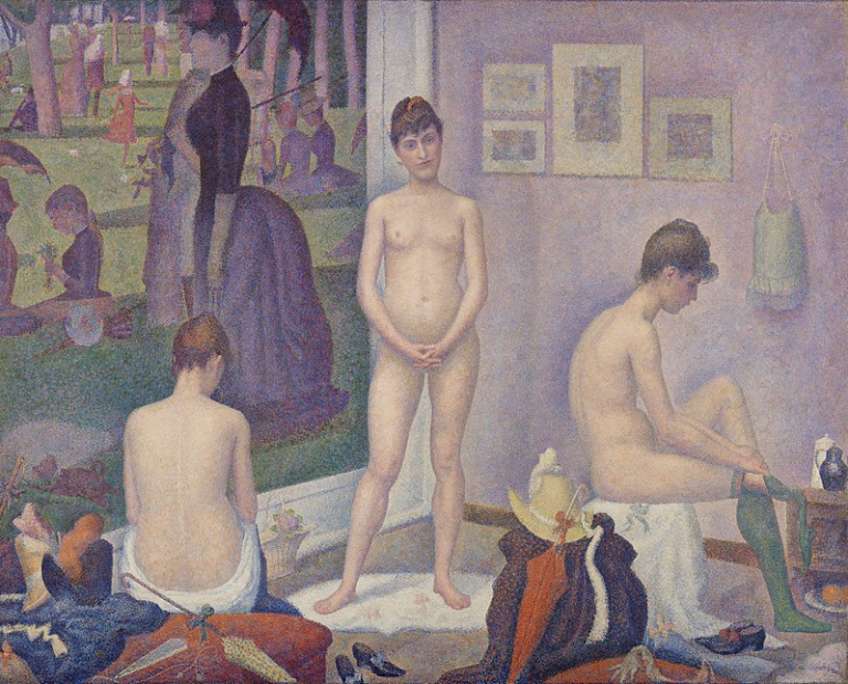 Les Poseuses - Georges Seurat