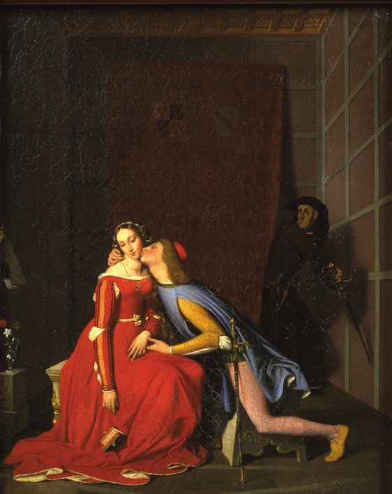 Paolo en Francesca, Musée des beaux-arts d'Angers, Angers — Jean-Auguste-Dominique Ingres