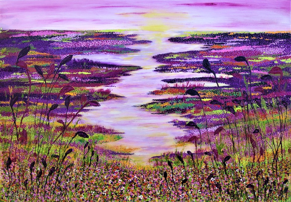 Purple morningdreams - Ans Duin