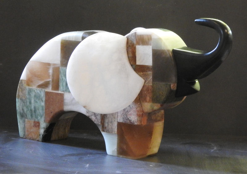 Blije olifant - Antje den Os