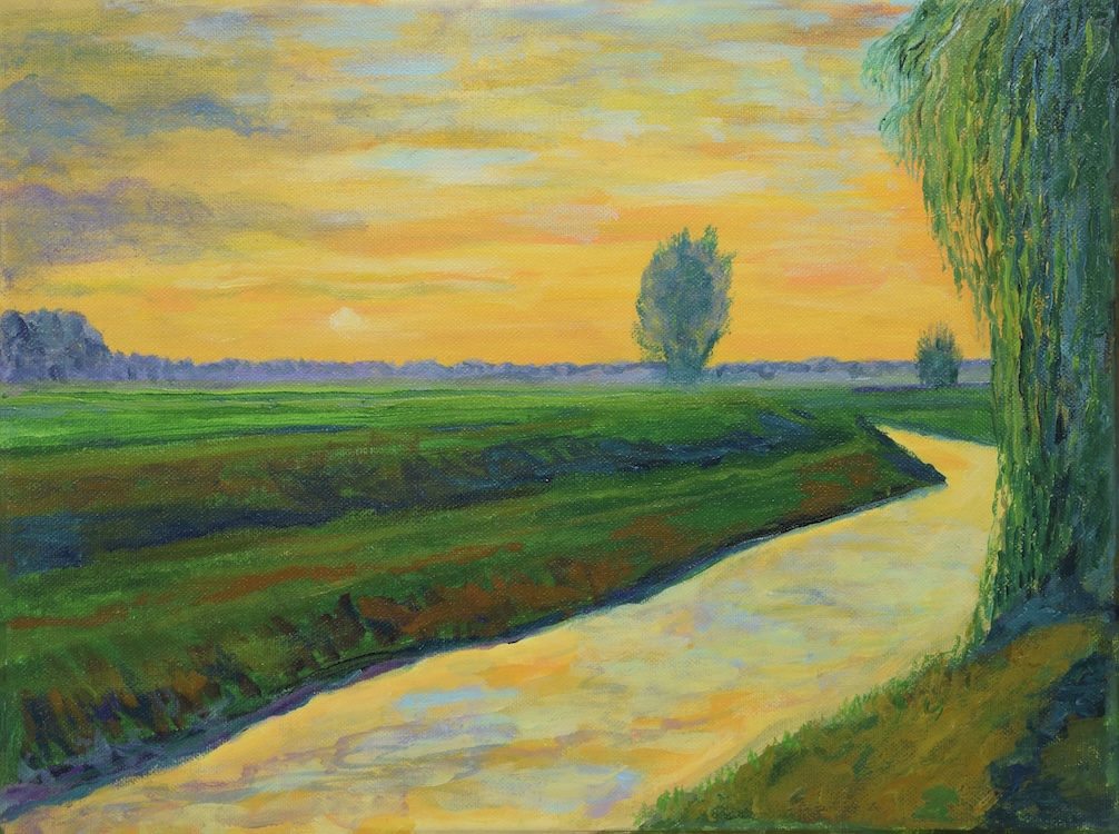 Zon kleurt de ochtend - Chris Croes