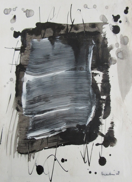 Z.t no 3 - mixed media on paper