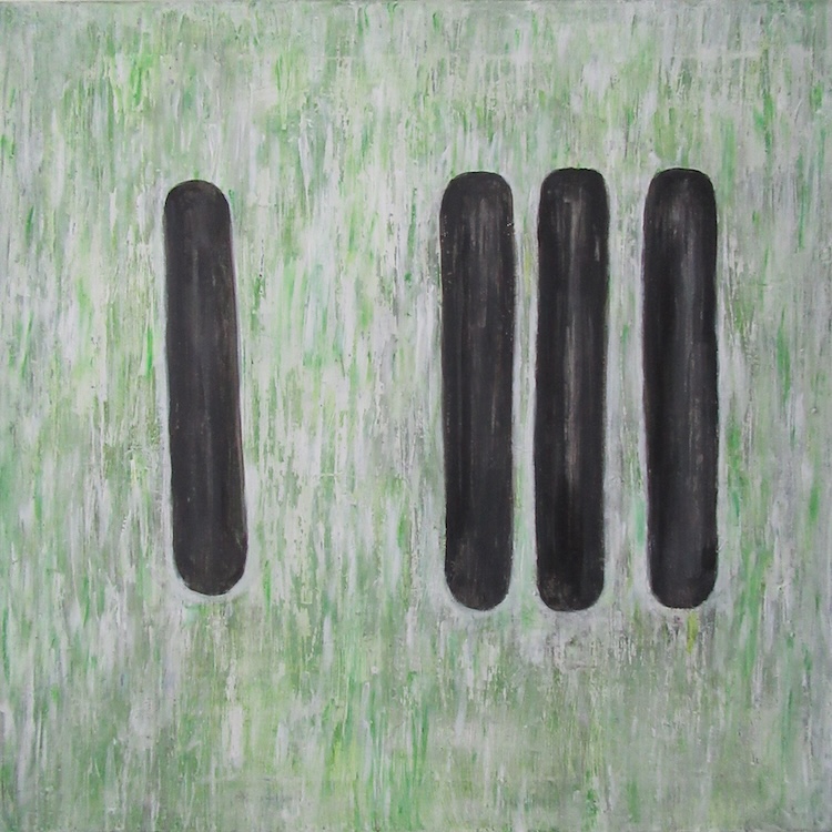 One and three