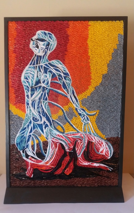 2014 - Opgestaan - Intuition Paper Art