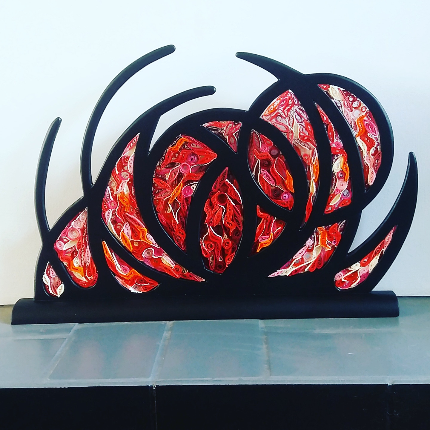 2019 - Pioenroos - Intuition Paper Art