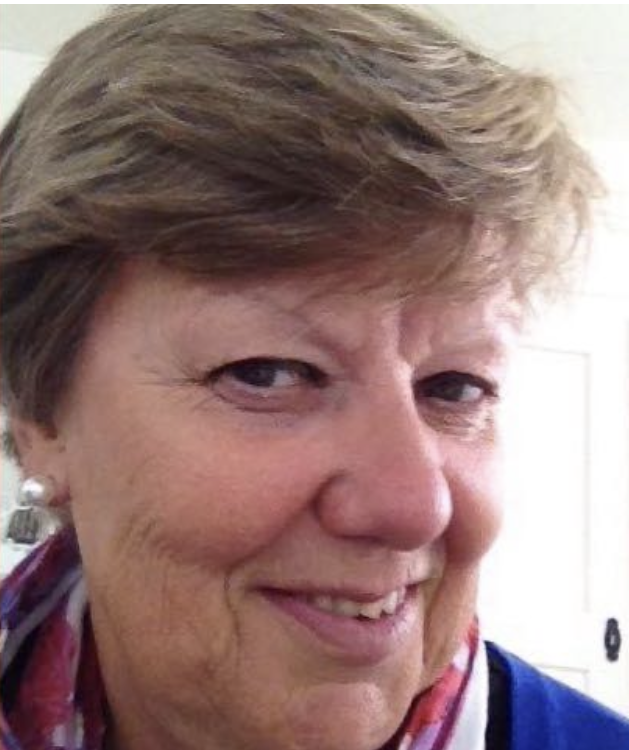 Janny van Beurden aan het werk