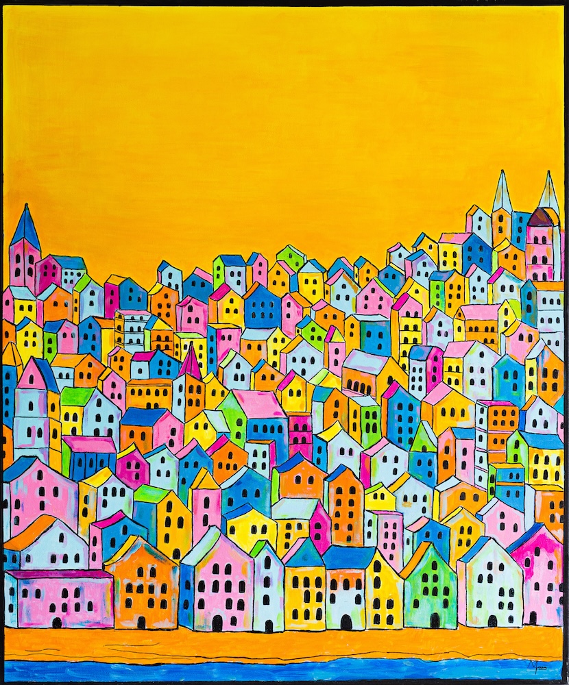 Dorpje - Janny van Beurden