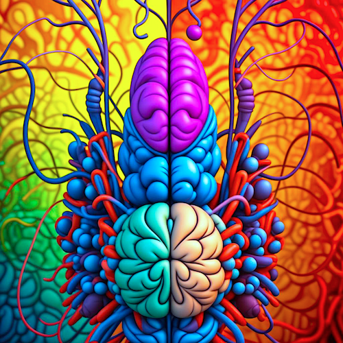 3D cube shape folded crushed