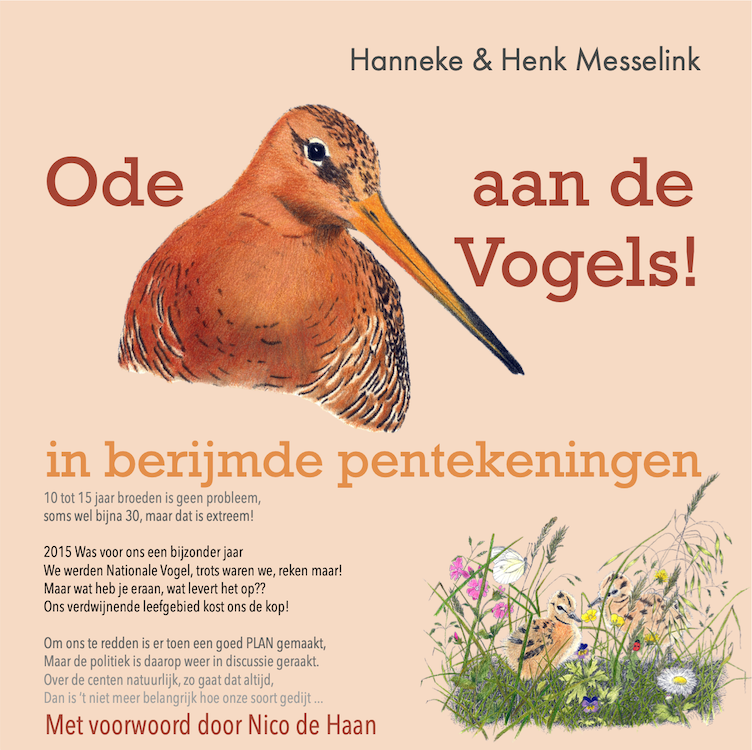 Cover 'Ode aan de vogels' - Hanneke Messelink-Anders