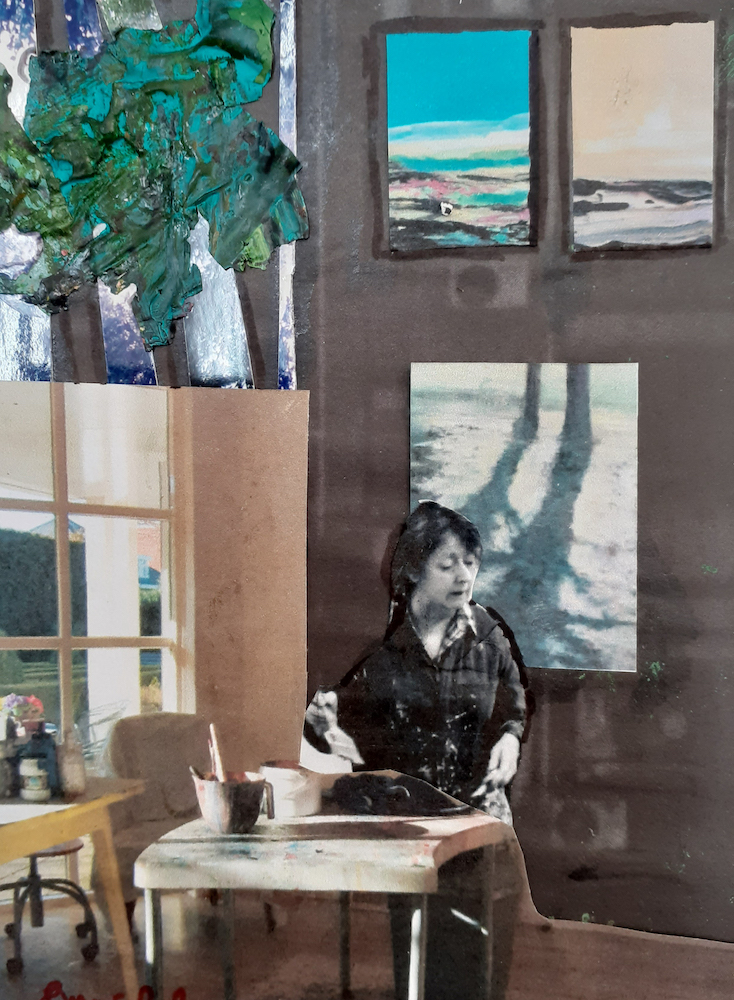 Leonie Maréchal aan het werk