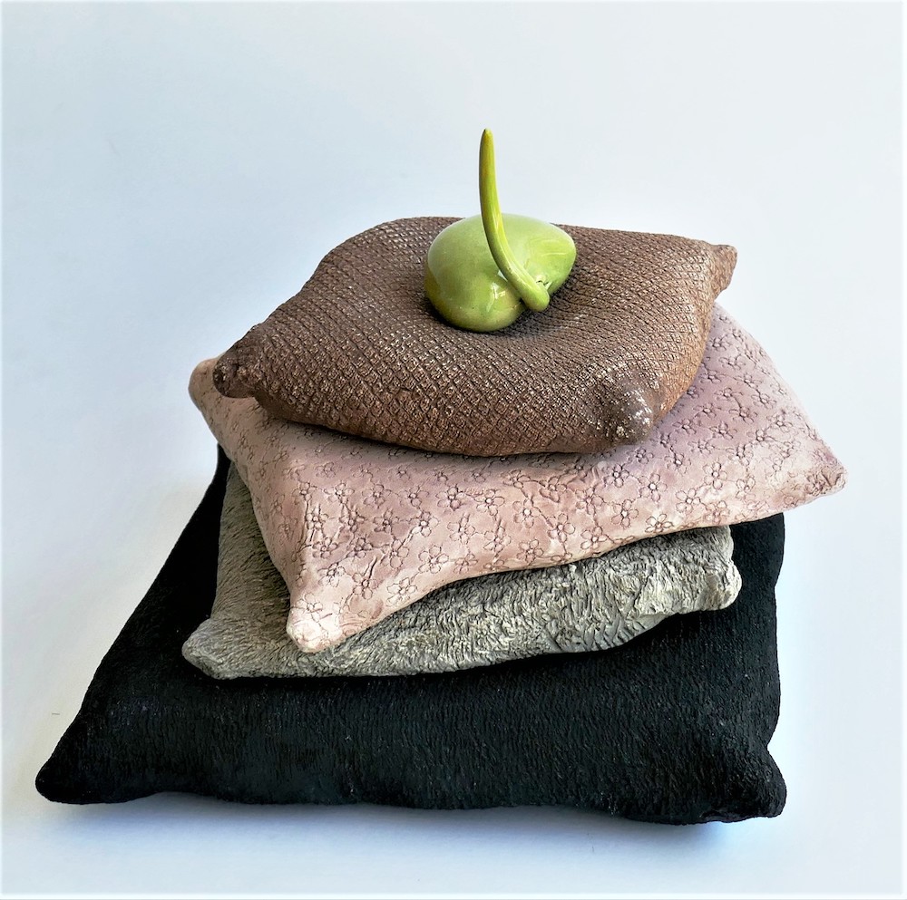 Boontje op kussens - Margriet Blom