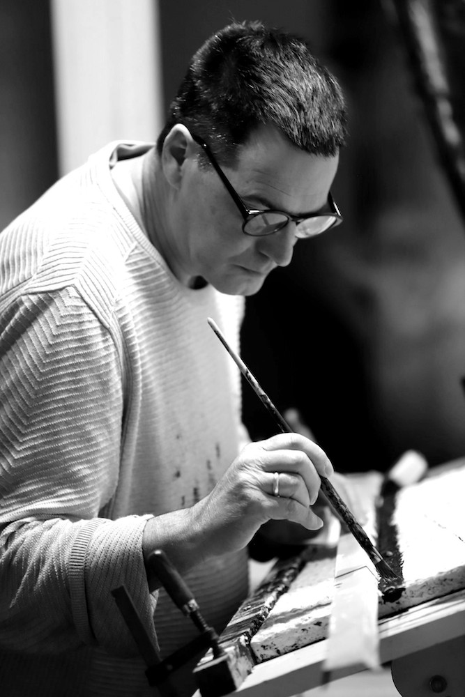 Max Vrijdags aan het werk