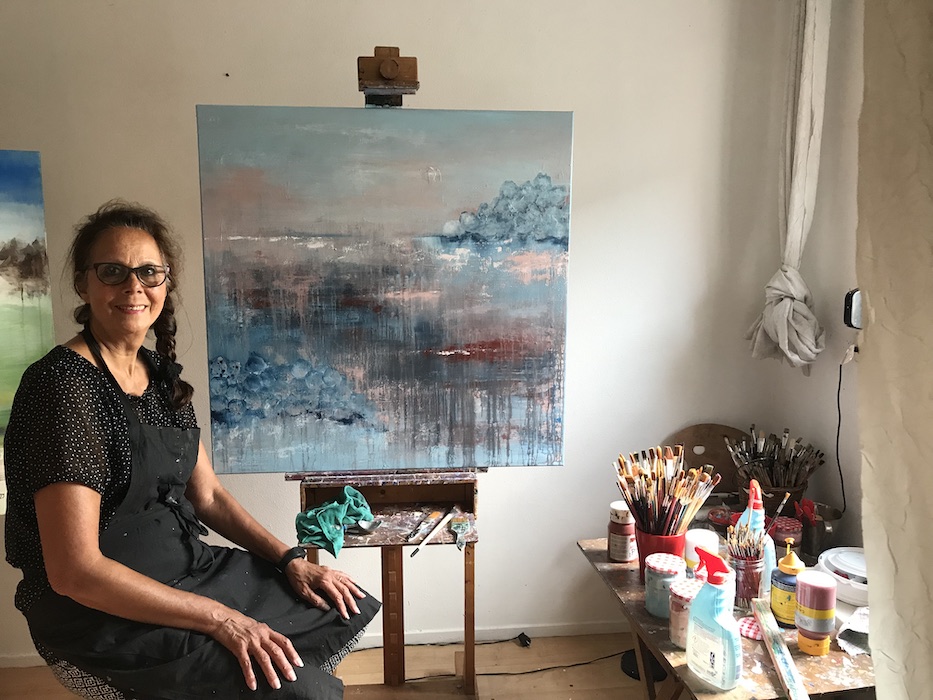 Peggy Scholte aan het werk