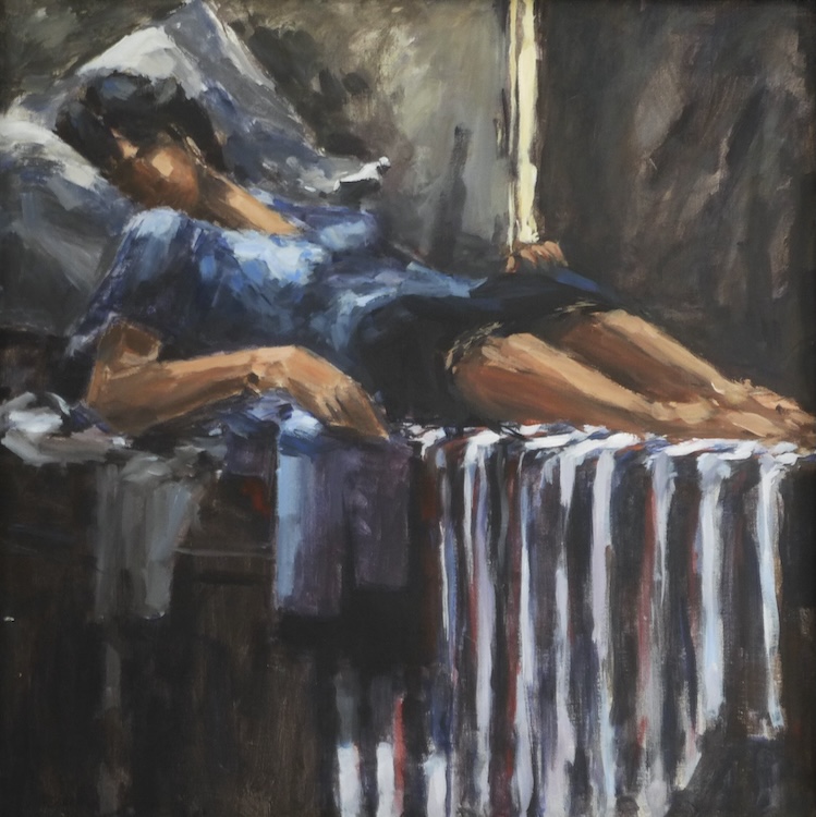 Liggende vrouw - Willem Bultman